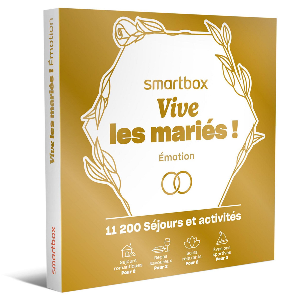 Smartbox Vive les mariés ! Émotion - Coffret Cadeau Multi-thèmes