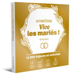Smartbox Vive les mariés ! Émotion - Coffret Cadeau Multi-thèmes
