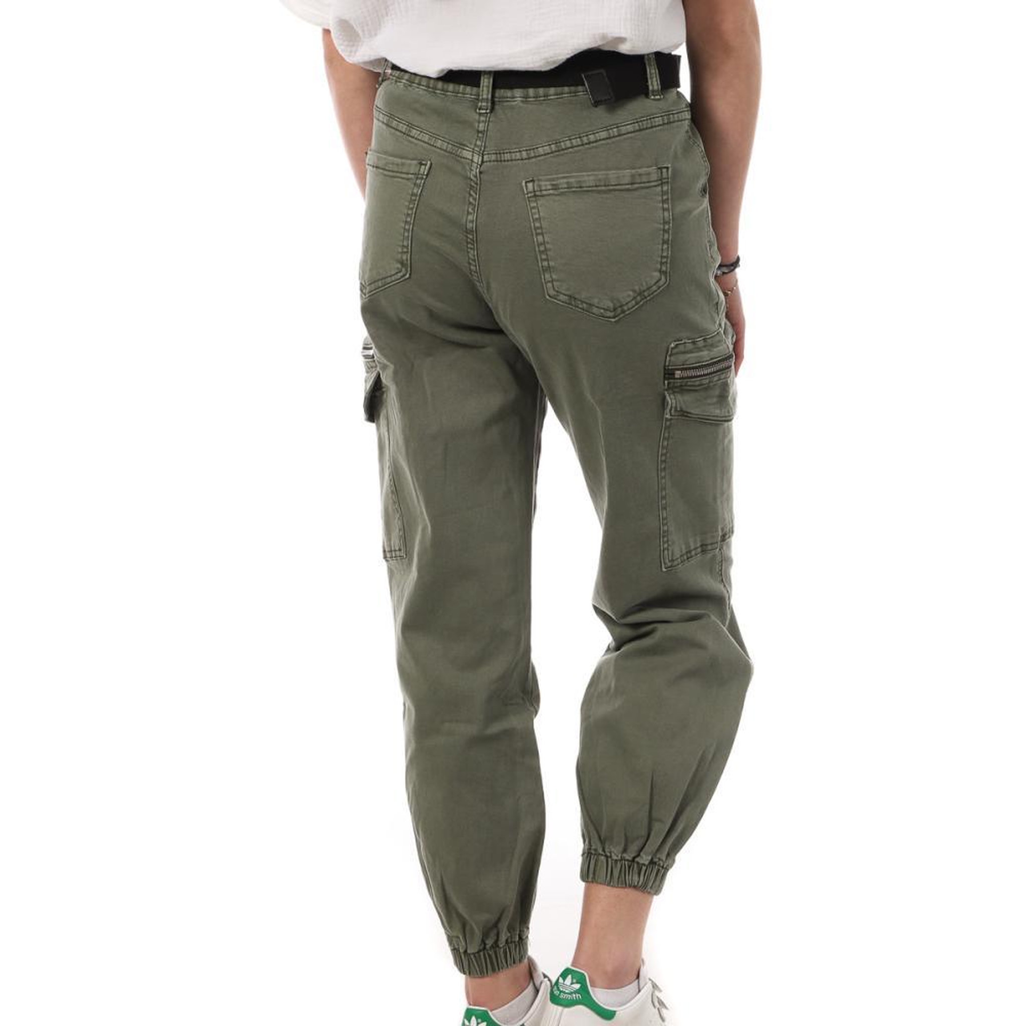 Voir la diapositive 2 : MONDAY PREMIUM Pantalon Cargo Ceinture  Femme Monday Premium LW 357