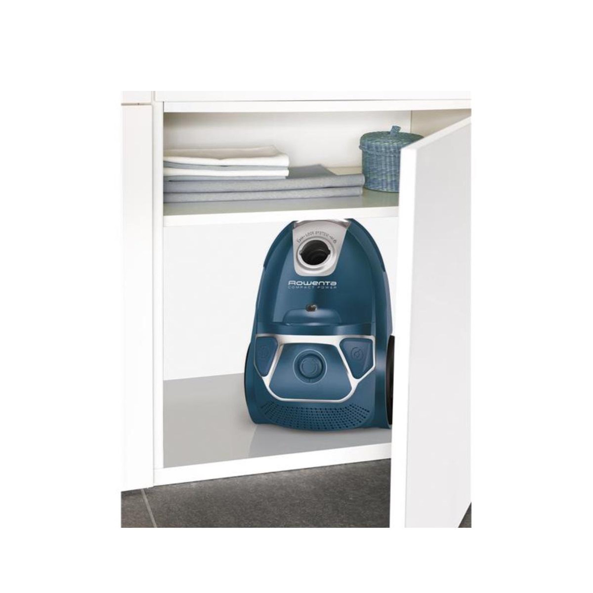 Voir la diapositive 5 : ROWENTA Aspirateur traineau 79db bleu - ro3950ea