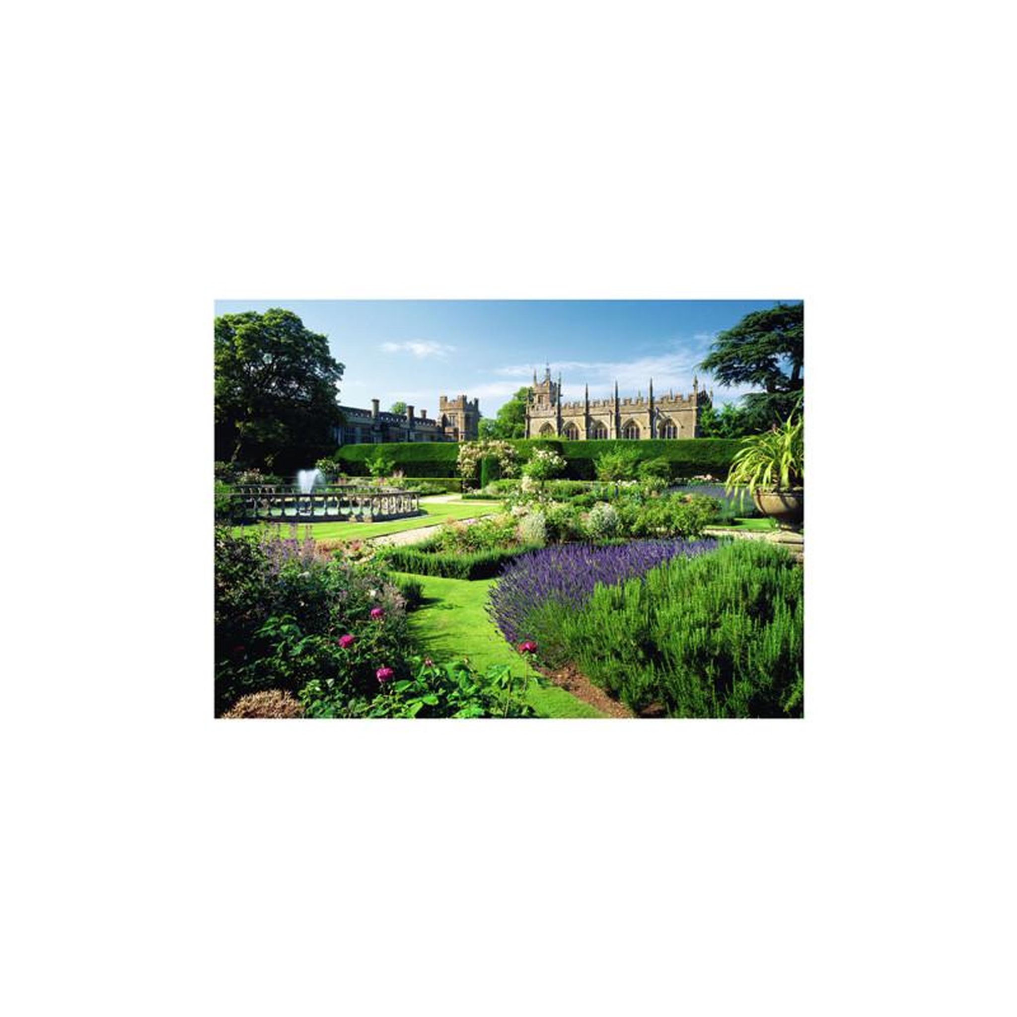 Voir la diapositive 2 : RAVENSBURGER Ravensburger - Jigsaw puzzle Queen'S Garden,Sud.Castle, 1000pcs. 12000848 4