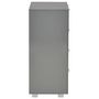 Voir la diapositive 4 : VIDAXL Buffet Gris brillant 60x35x80 cm Bois d'ingenierie