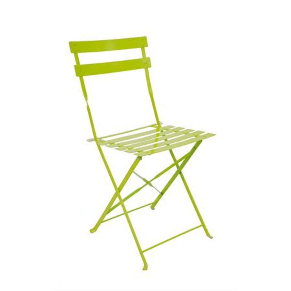 Lot de 2 chaises métal Pop