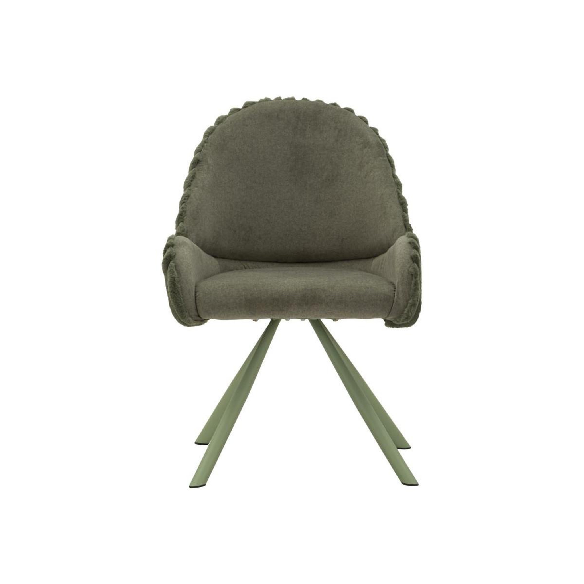 Voir la diapositive 3 : Paris Prix Lot de 2 chaises design  stoccolma  85cm vert