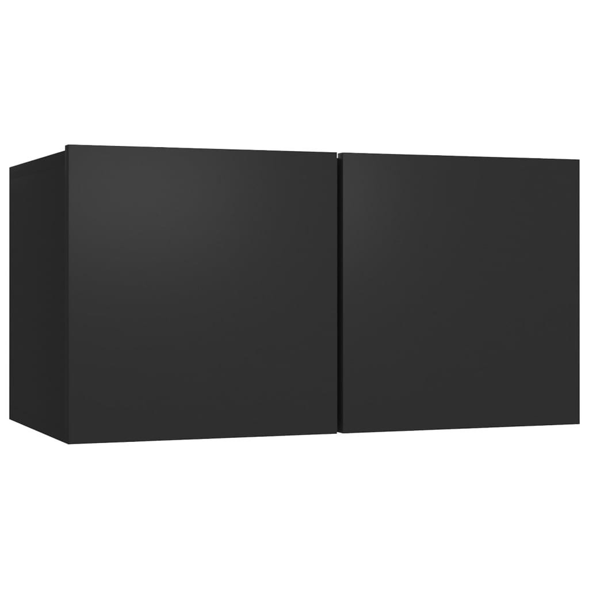 Voir la diapositive 4 : VIDAXL Meubles TV 8 pcs Noir Bois d'ingenierie
