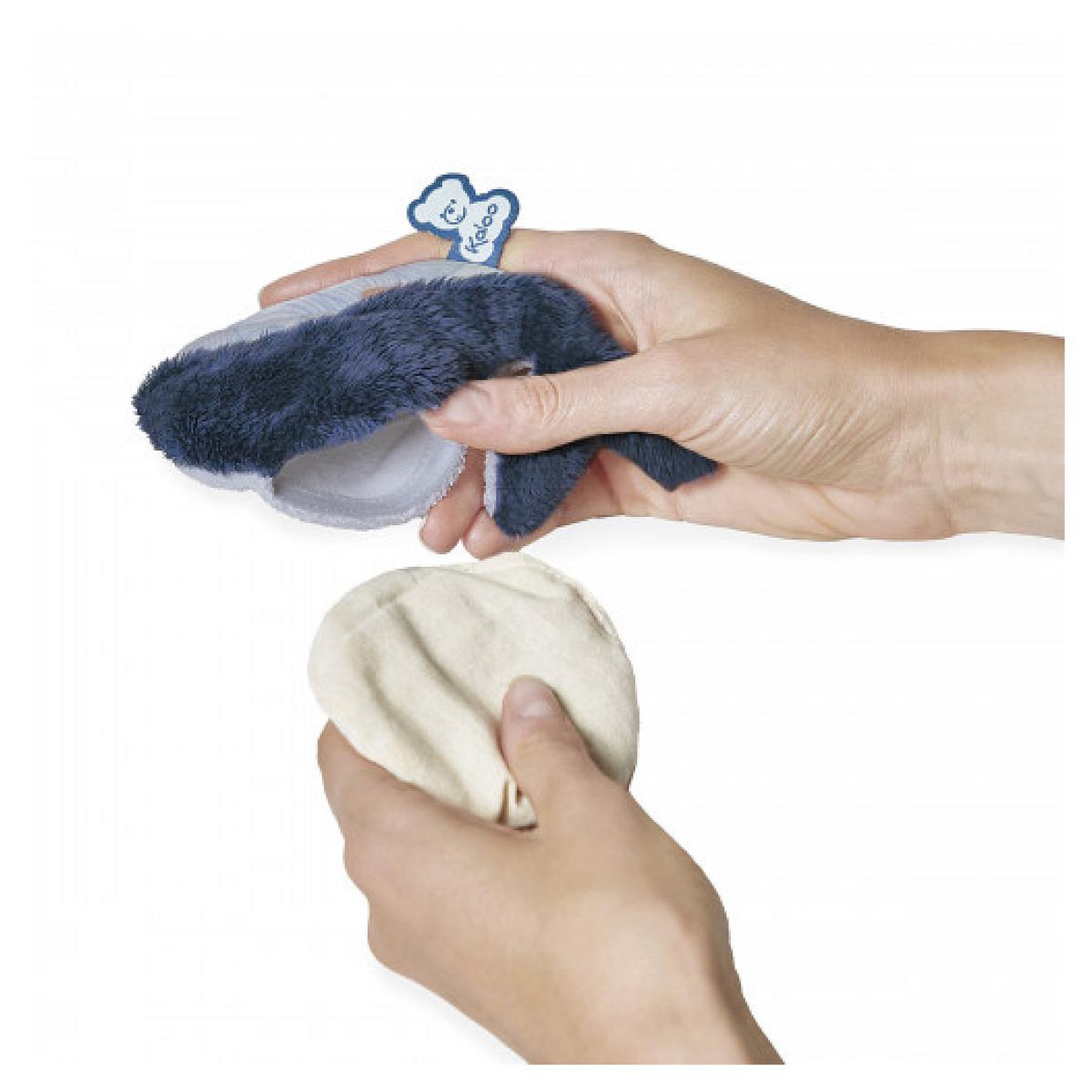 Voir la diapositive 3 : Kaloo Peluche Poche calmante Baleine