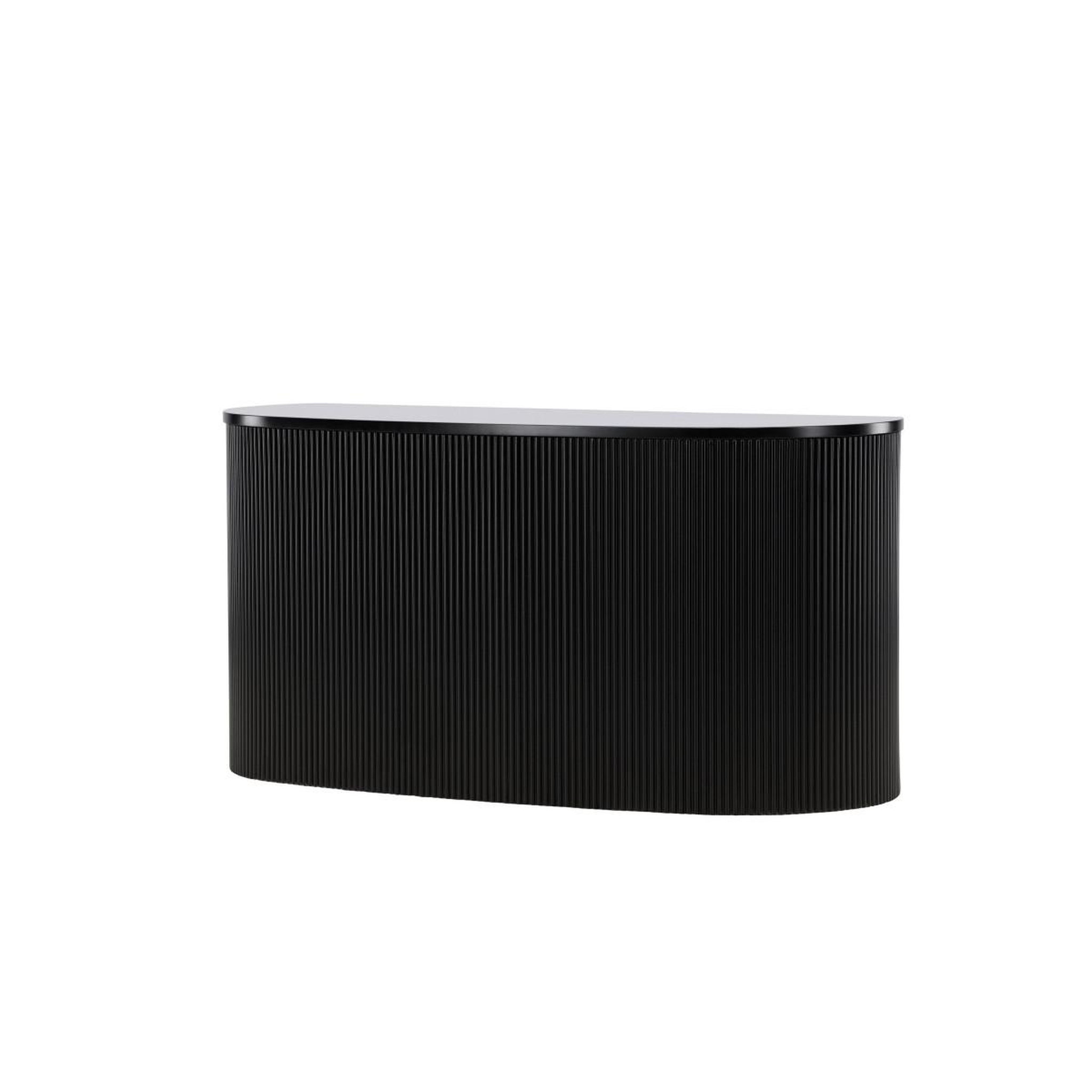 Voir la diapositive 5 : Paris Prix Console design nervuré  loca  120cm noir