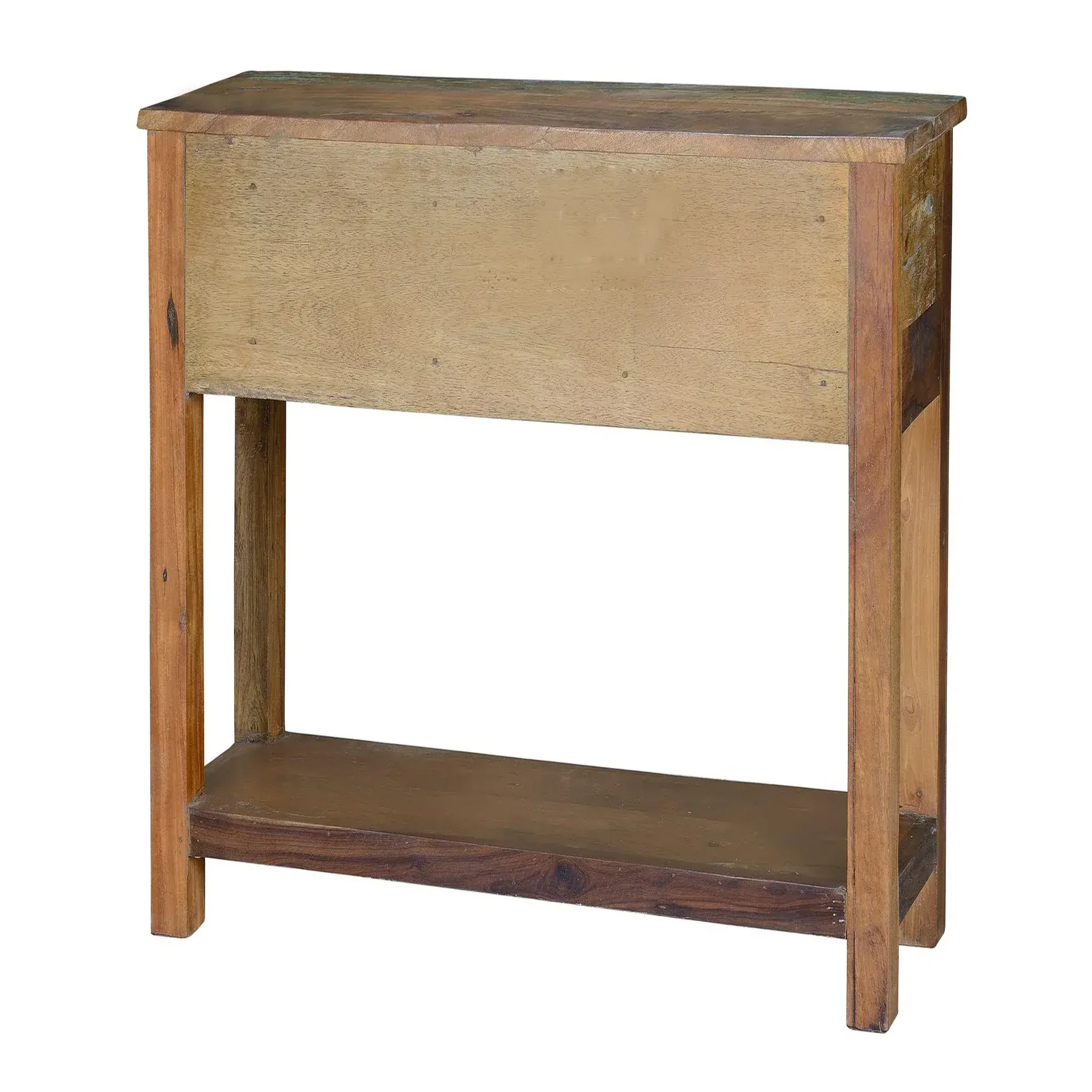 Voir la diapositive 3 : GINER Y COLOMER SL Console en bois recyclé 105 cm style vintage industriel