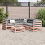 Voir la diapositive 3 : VIDAXL Salon de jardin 6 pcs bois massif sapin de douglas