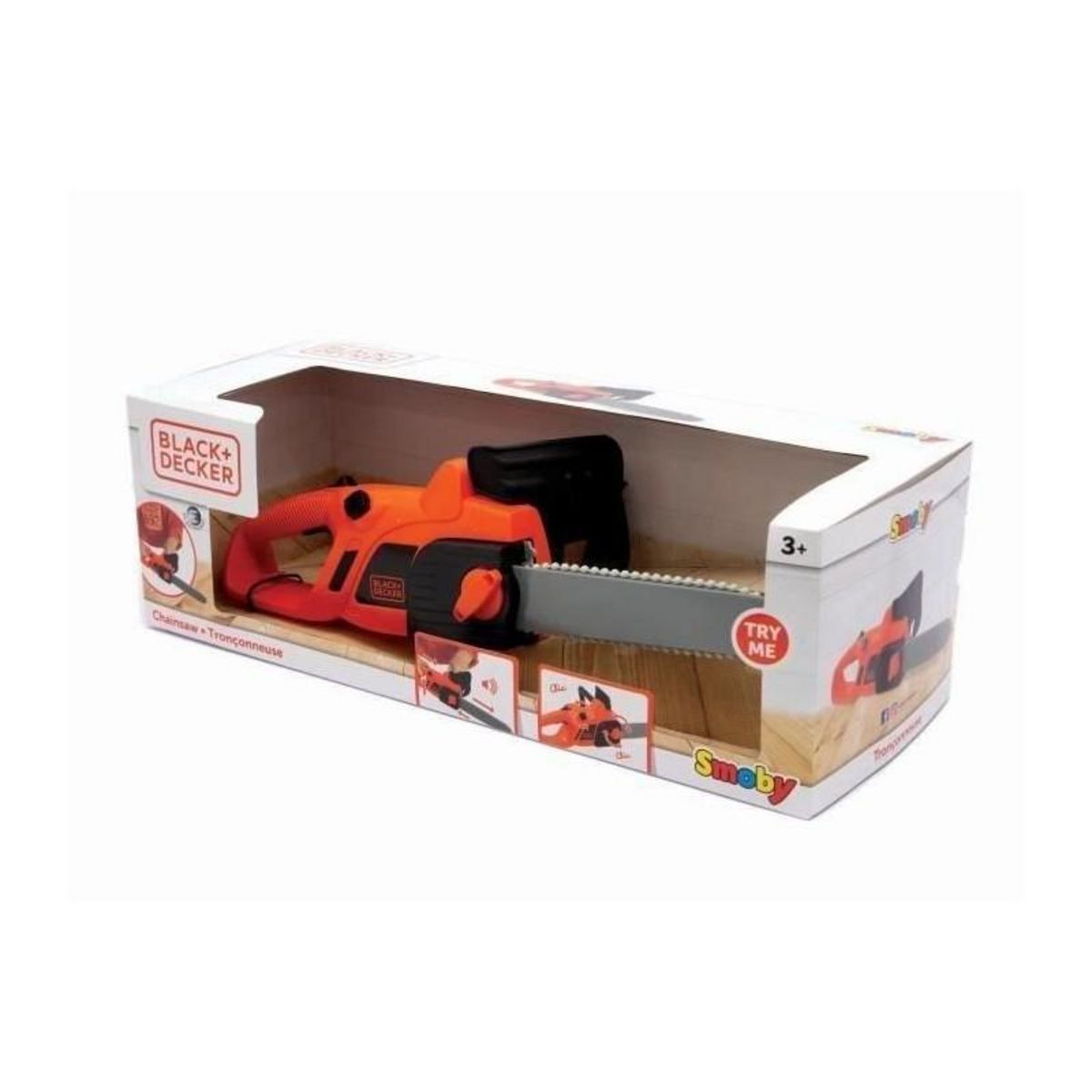 SMOBY Smoby - Black+Decker - Tronçonneuse Electronique