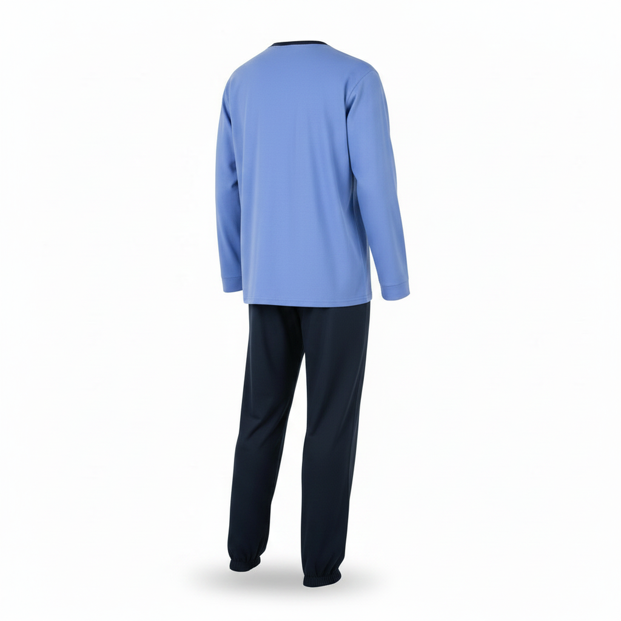 Voir la diapositive 3 : OZABI Ozabi pyjama homme doublé polaire écusson brodé