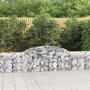 Voir la diapositive 1 : VIDAXL Panier de gabions arque 300x30x60/80 cm Fer galvanise
