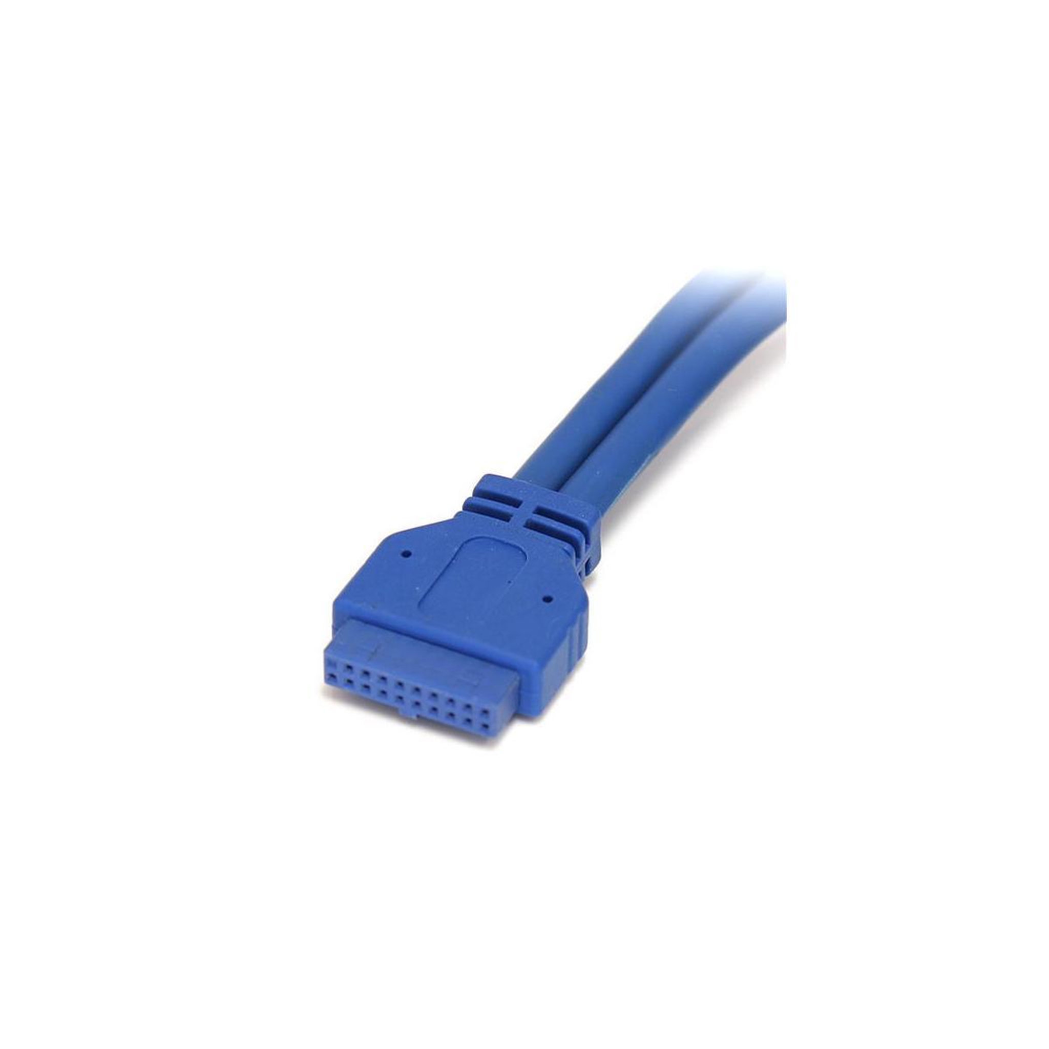 Voir la diapositive 3 : Startech Startech.com câble usb 3.0 2 ports monté sur panneau – câble usb a vers adaptateur carte mère f/f