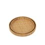Voir la diapositive 4 : Paris Prix Lot de 2 Plateaux en Bambou  Refugio  45cm Naturel