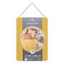 Voir la diapositive 3 : ATMOSPHERA Housse de couette 2 places Morning Sunshine 100% Lin