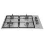 Voir la diapositive 3 : Beko Table de cuisson gaz 60cm 4 feux inox - HIGG64123SX
