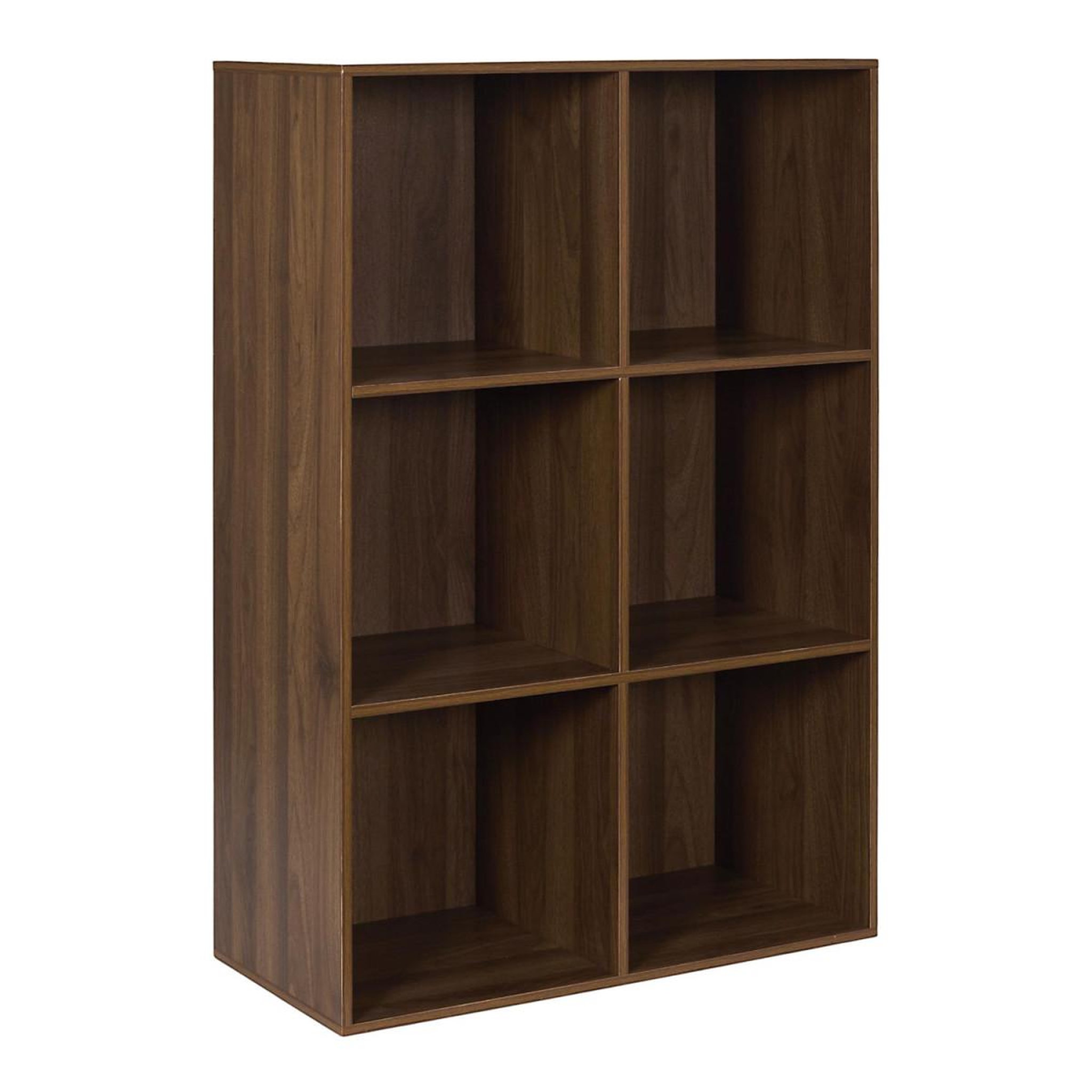 The Home Deco Factory Meuble de rangement 6 cases  tiffany  97cm marron
