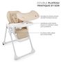 Voir la diapositive 7 : KINDERKRAFT Chaise haute 2en1 TUMMIE