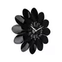 Karlsson Horloge mural Flower - Noir