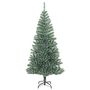 Voir la diapositive 2 : VIDAXL Sapin de Noël artificiel avec neige floquée vert 210 cm
