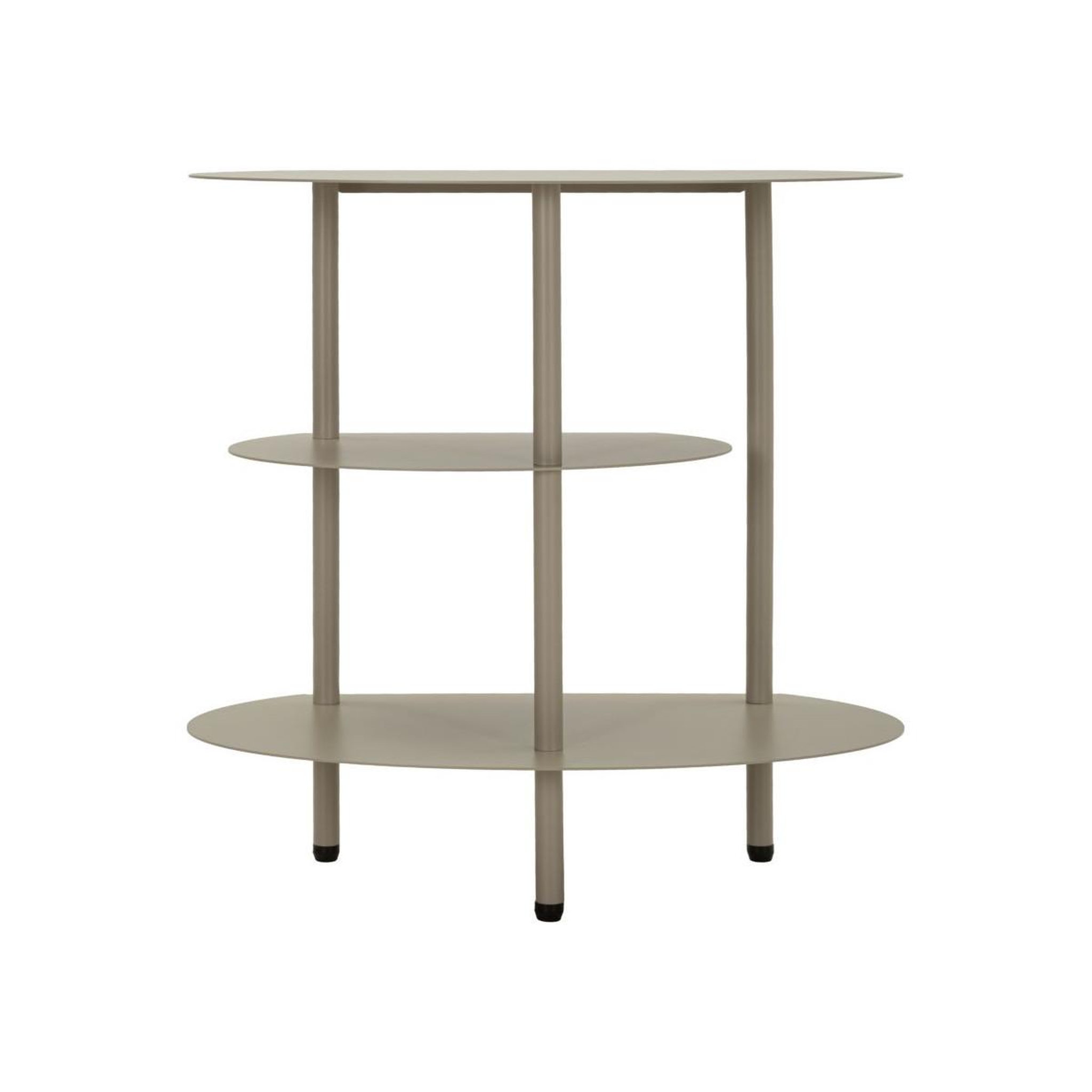 Voir la diapositive 2 : Paris Prix Table de chevet 3 niveaux  saturno  49cm taupe