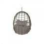 Voir la diapositive 3 : MARKET24 Fauteuil de jardin suspendu DKD Home Decor 90 x 70 x 110 cm Gris rotin synthétique Aluminium (92 x 70 x 113 cm)