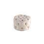 Voir la diapositive 4 : LISA DESIGN Gallata - pouf chesterfield rond - en velours