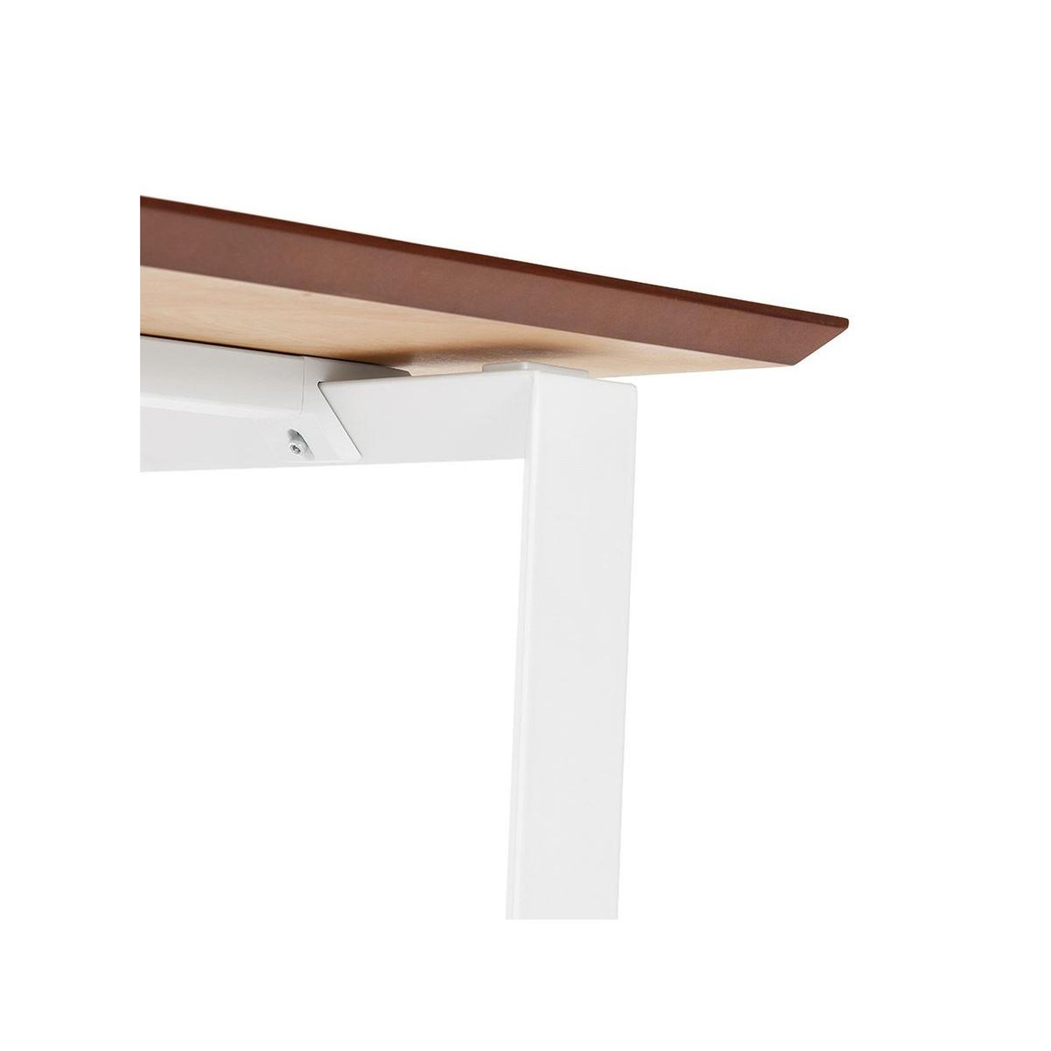 Voir la diapositive 6 : Paris Prix Bureau design  ribaila  130cm naturel & blanc