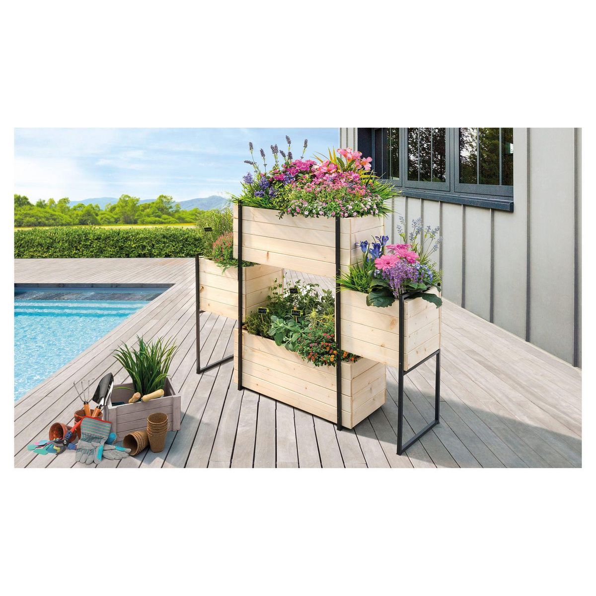 Jardikt Jardinière Quattro Indus 