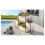 Voir la diapositive 1 : Jardikt Jardinière Quattro Indus 