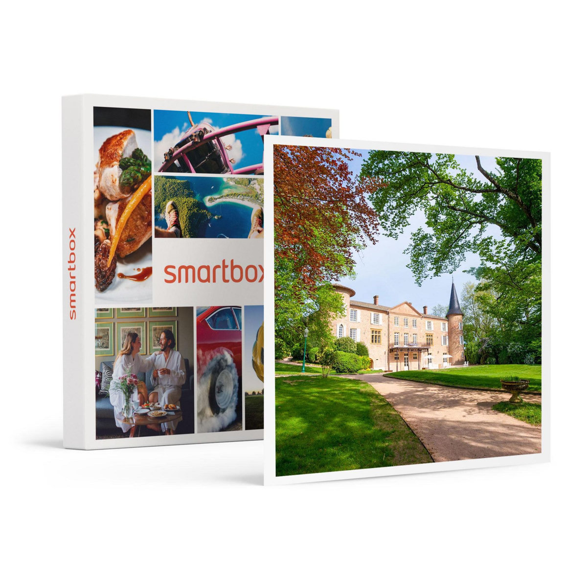Smartbox 2 jours en château avec dégustation de 4 cuvées au cœur du Beaujolais - Coffret Cadeau Séjour
