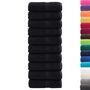 Voir la diapositive 2 : VIDAXL Serviettes de visage de qualité supérieure SOLUND 10 pcs noir
