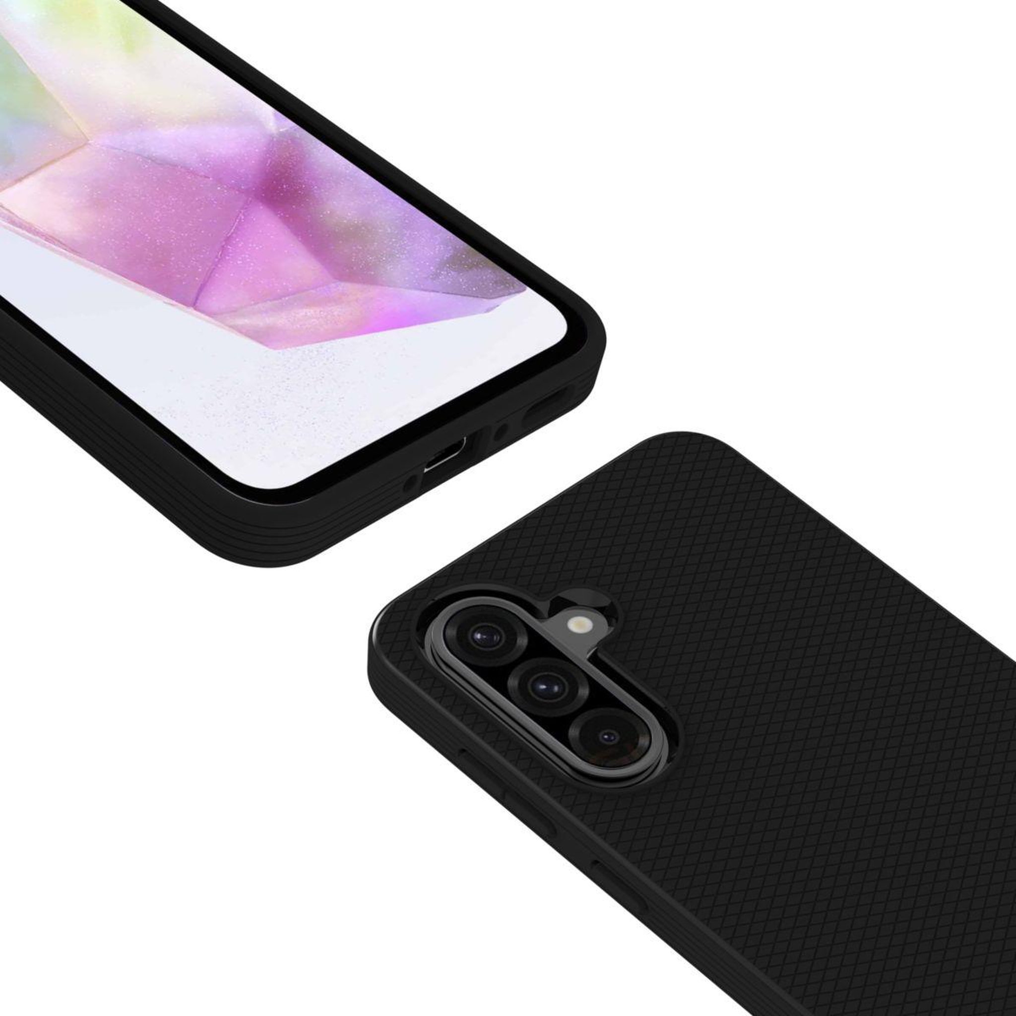 Voir la diapositive 3 : ADEQWAT Coque samsung a36 a56 - noir
