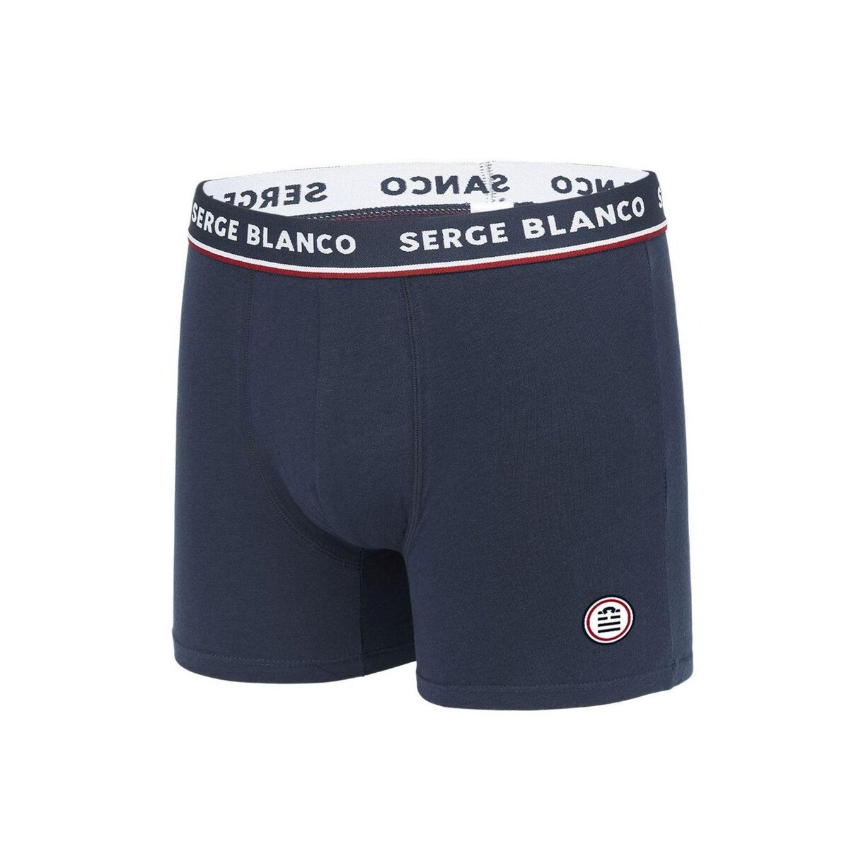 SERGE BLANCO Lot de 4 Boxers Serge Blanco coton homme French