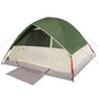 Voir la diapositive 2 : VIDAXL Tente familiale a dome 6 personnes vert impermeable