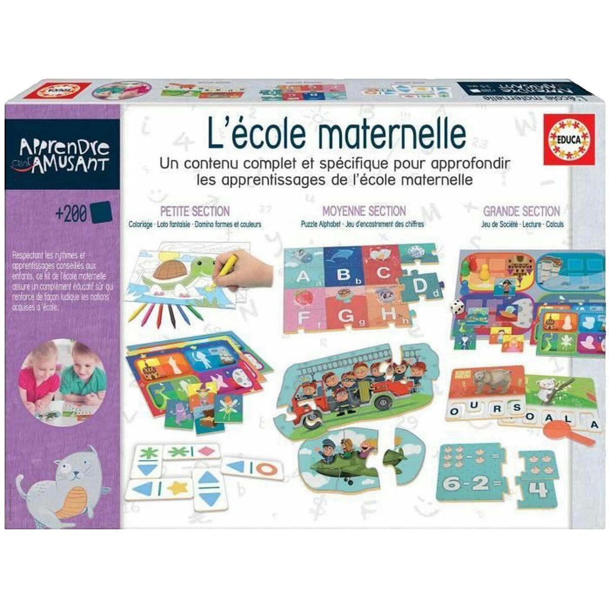 Voir la diapositive 2 : EDUCA Kit École Maternelle Educa-borras éducatif