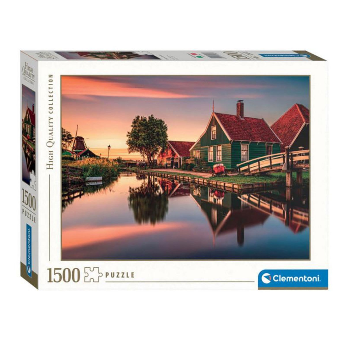 CLEMENTONI Clementoni Jigsaw Puzzle Zaanse Schans, 1500 pcs. 31696