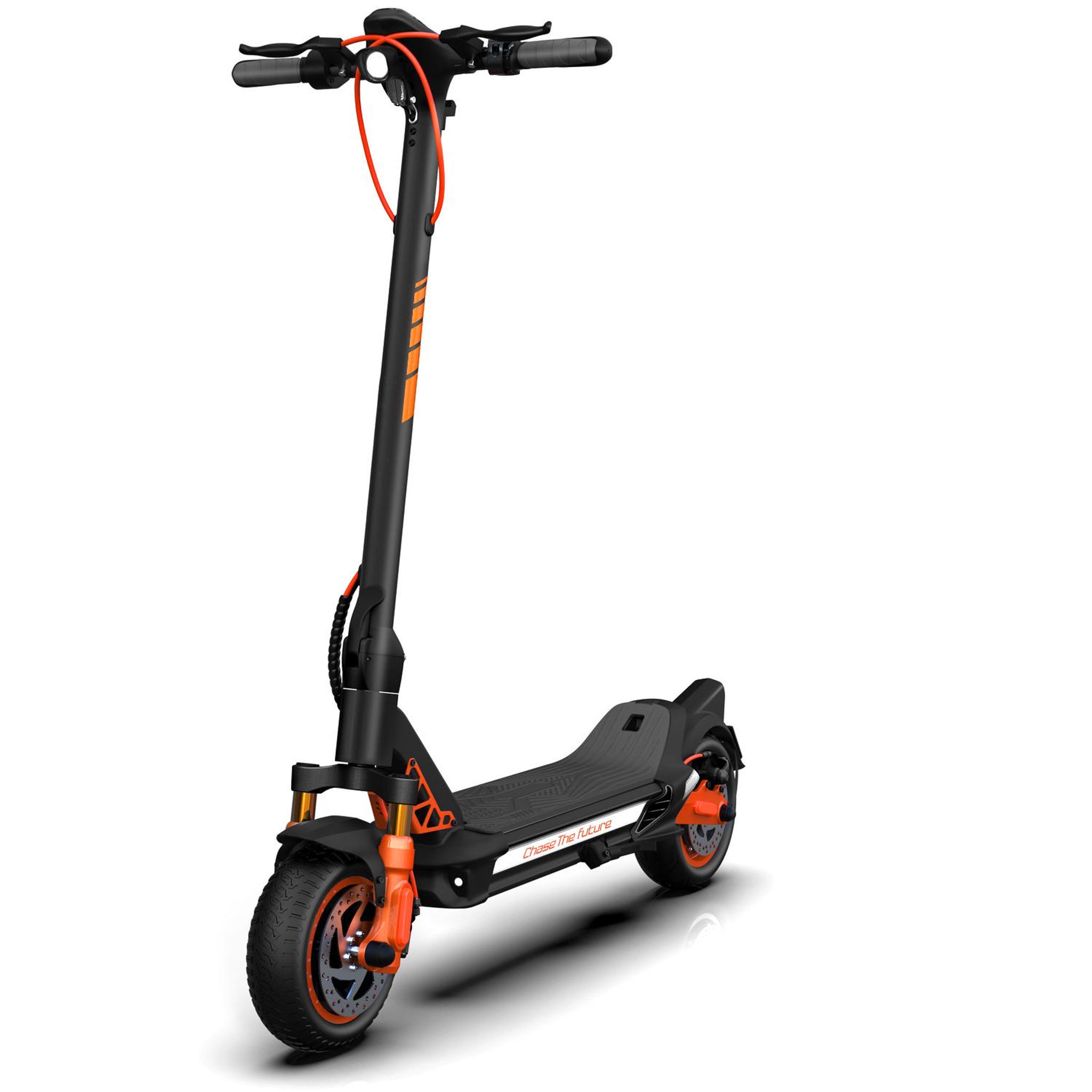 Voir la diapositive 3 : CUNFON Trottinette électrique pliable cunfon rz1000, double moteur, batterie 48 v 24 ah