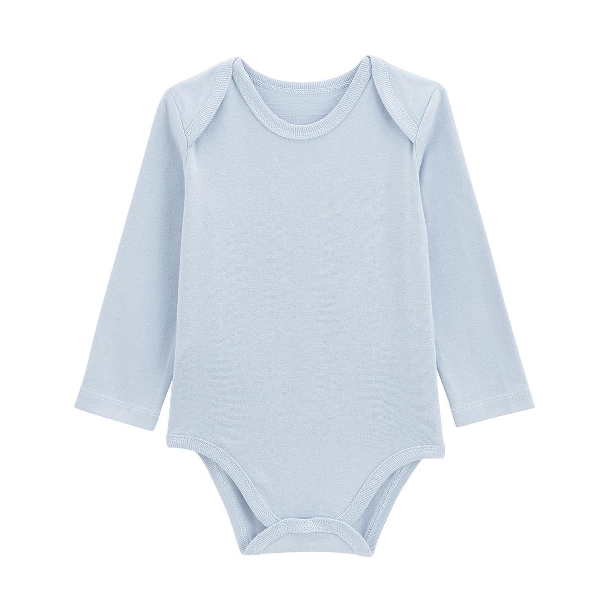 Voir la diapositive 4 : Petit Béguin Lot de 3 bodies bébé manches longues