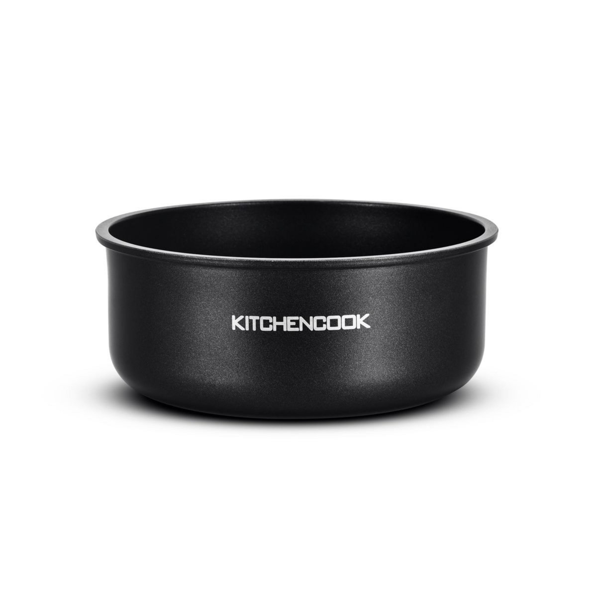 KITCHEN COOK Batterie de cuisine 10 pièces en aluminium noire