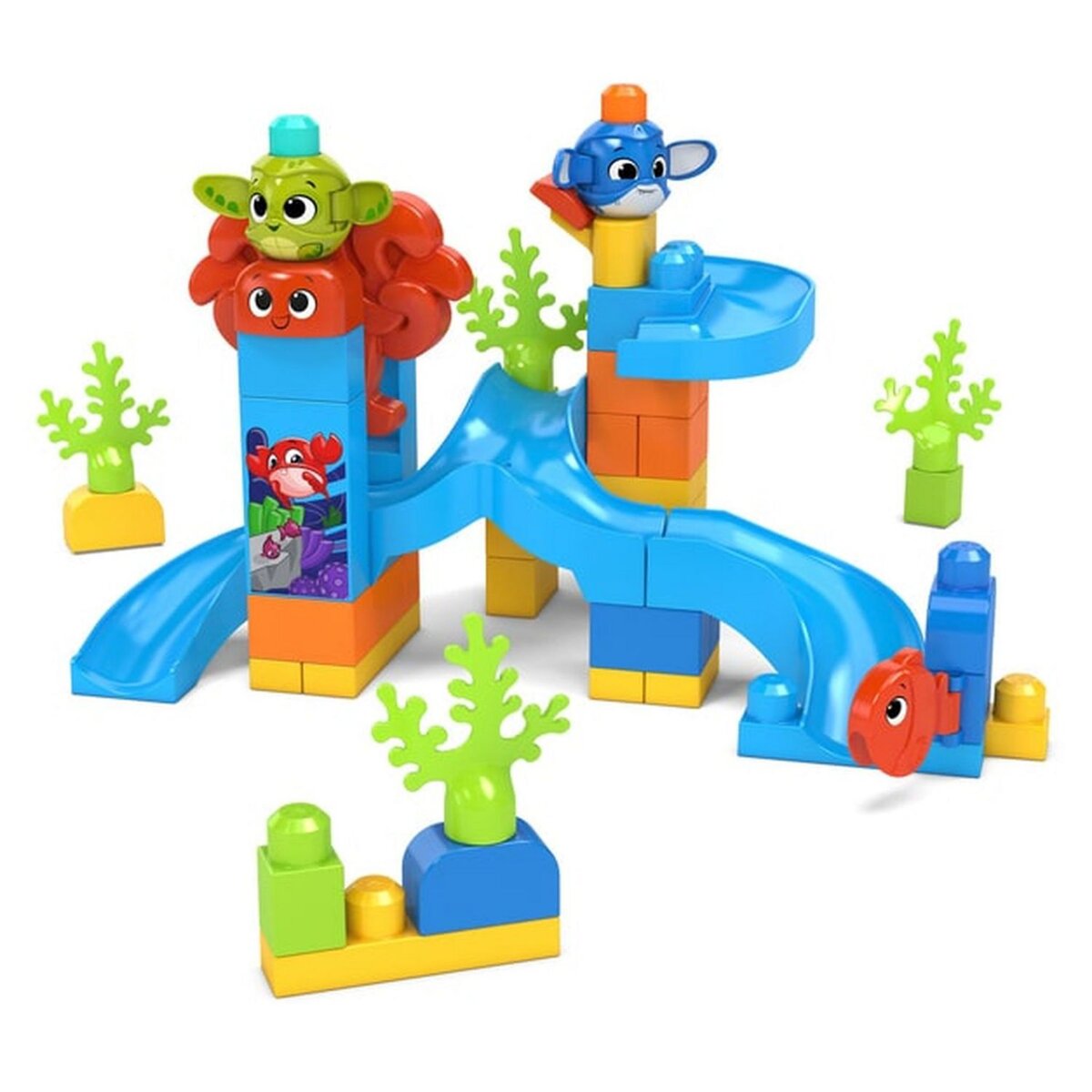 MEGA Mega Bloks - Peek a Block Aventure Sous Marine - Briques de Construction