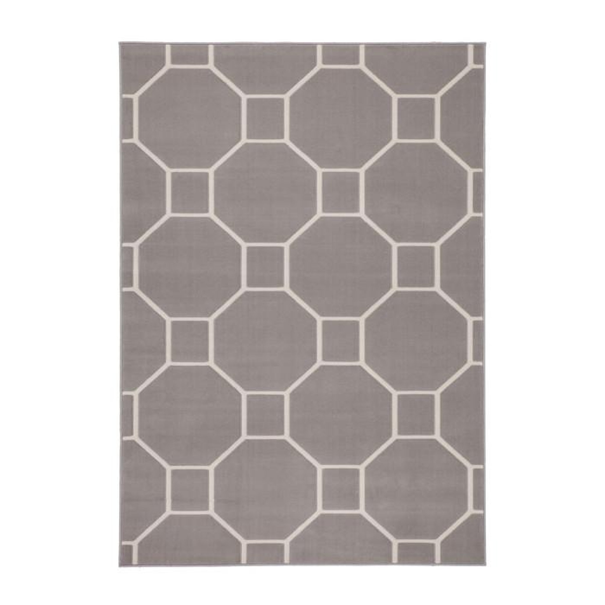 Paris Prix Tapis Effet 3D à Poils Courts  Lina  Taupe & Ivoire. Coloris disponibles : Marron