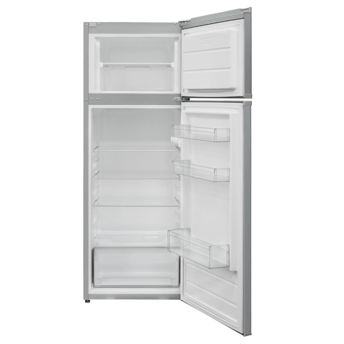 TELEFUNKEN Réfrigérateur combiné 54cm 212l statique silver - R2P263FS