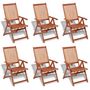 Voir la diapositive 3 : VIDAXL Ensemble a manger d'exterieur 7 pcs Bois d'acacia solide