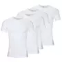 Athena Lot de 4 Tee-shirts col rond homme Coton Bio