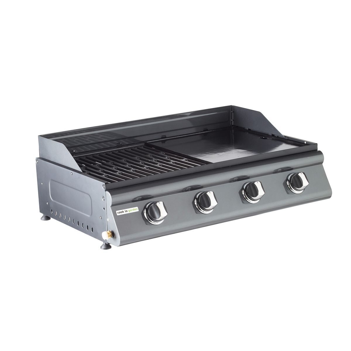 COOK'IN GARDEN Plancha grill 4 brûleurs gaz LAS PALMAS