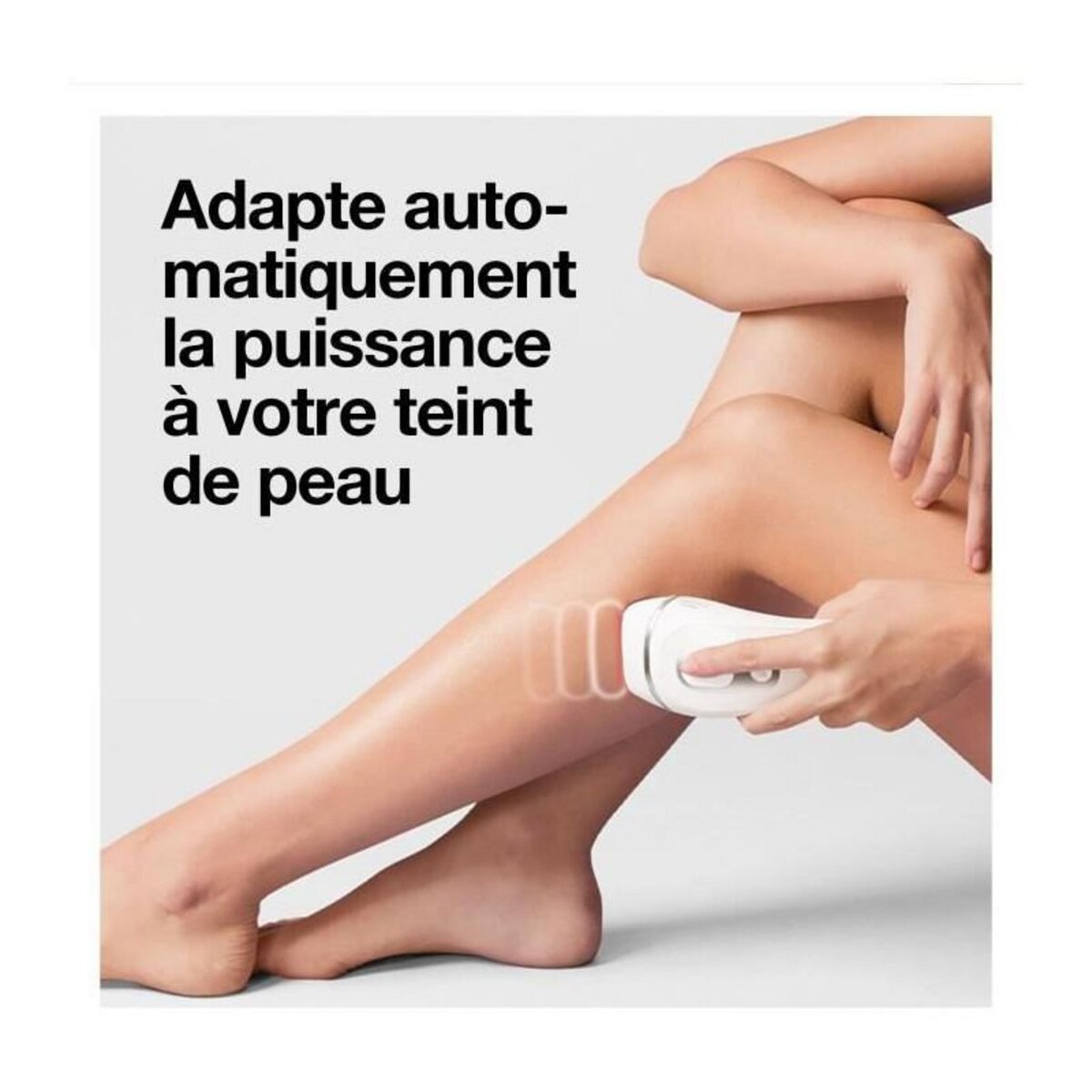 BRAUN Épilateur a Lumiere Pulsée - BRAUN - Silk·expert Pro 3 - Épilation des poils a la maison - Pochette - 3 Tetes - PL3230