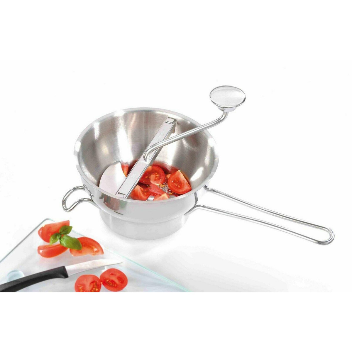 GEFU Moulin à légumes inox 2 grilles - 24200