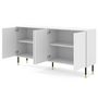 Voir la diapositive 2 : BEST MOBILIER Kirua - buffet bas - 180 cm
