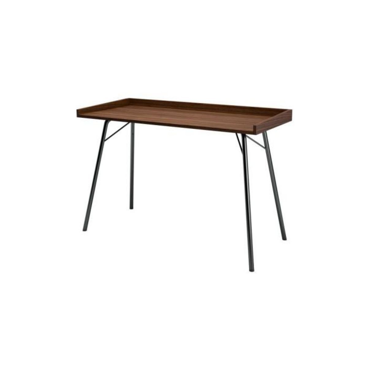 Paris Prix Bureau Design en Bois  Rayburn  115cm Marron